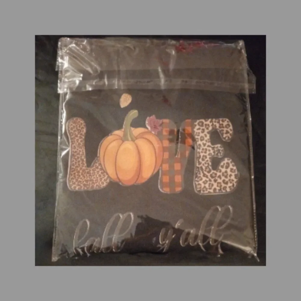 Halloween Apron LOVE  fall y'all